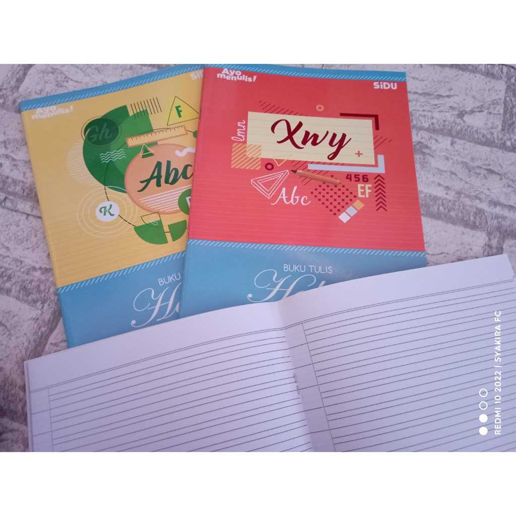 

1 Pcs Buku Tulis Halus SIDU