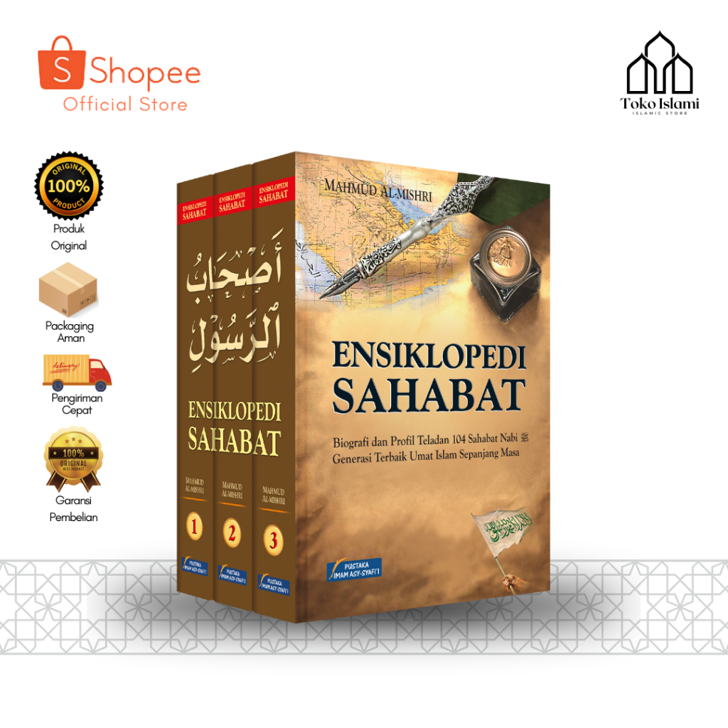 ENSIKLOPEDI SAHABAT - JILID PENERBIT PUSTAKA IMAM ASY SYAFII