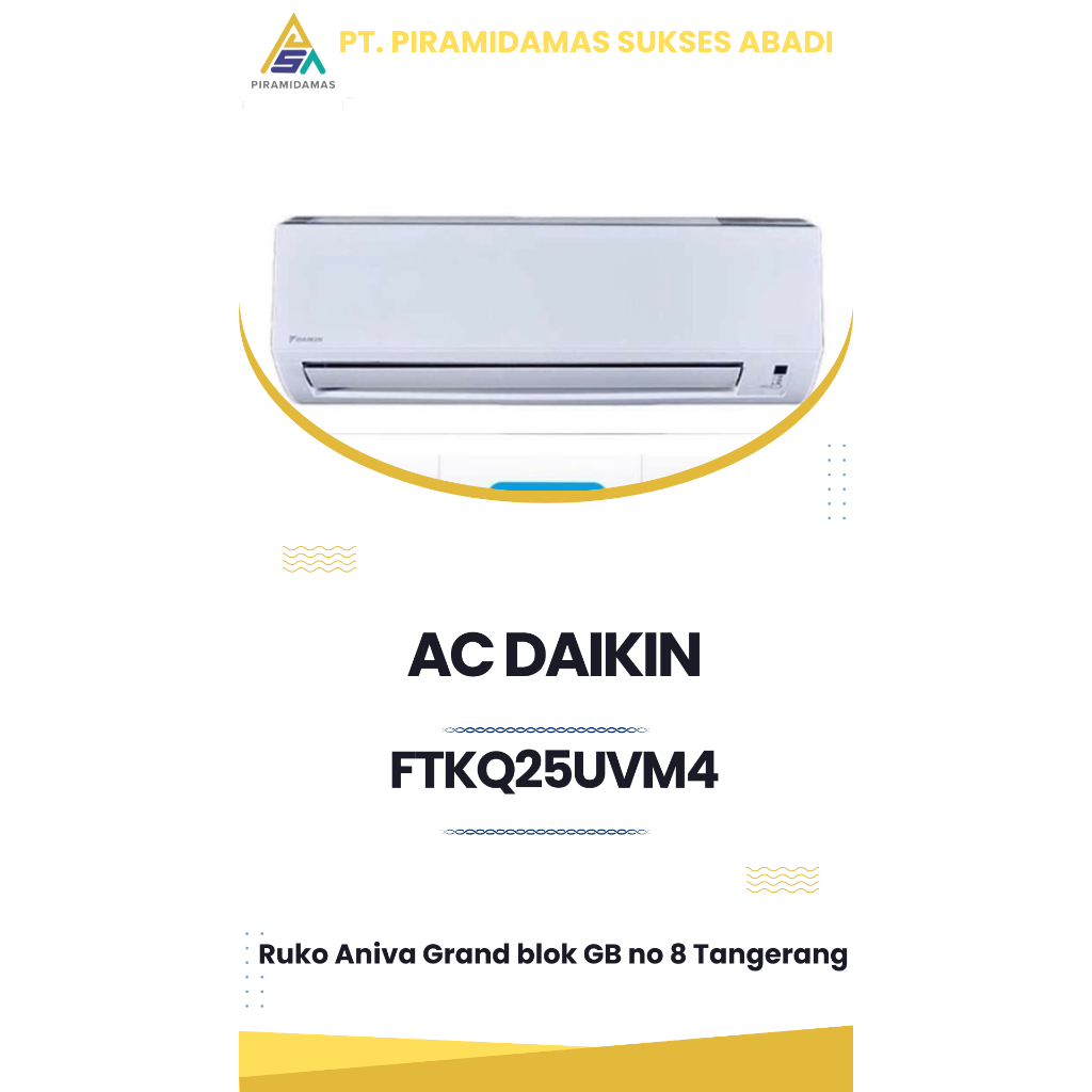 AC DAIKIN 1PK FTKQ25UVM4 FLASH INVERTER