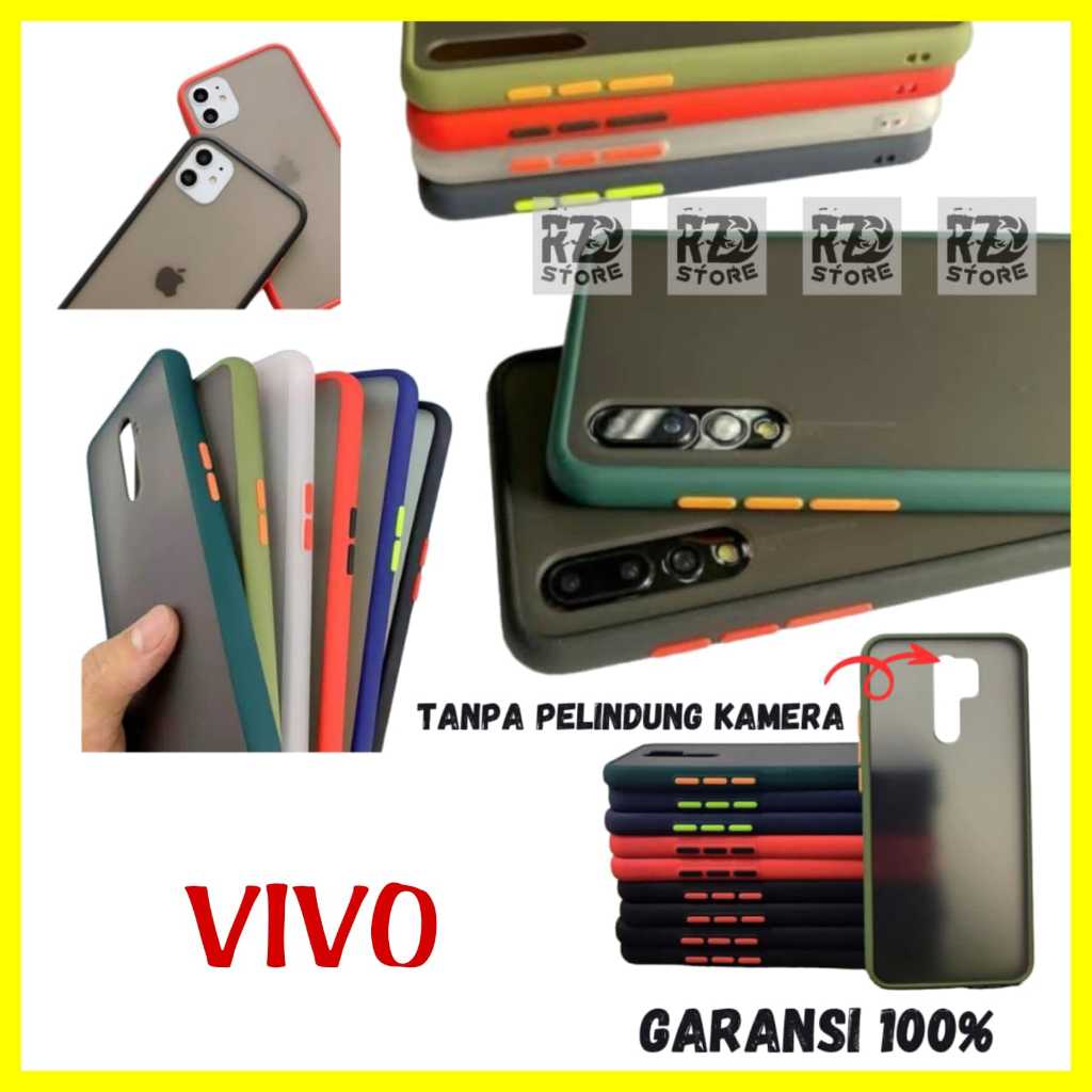 HARD CASE CASING VIVO V17 V19  PRO V20 SE HARD CASE FUZE HYBRID