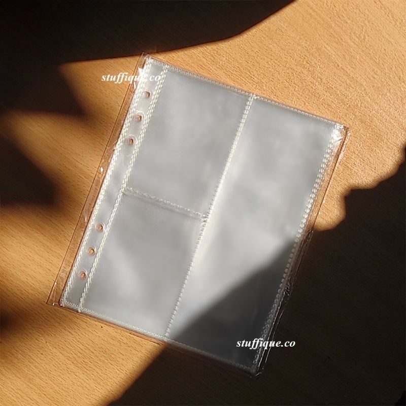 600-650 PCS  PELUNASAN PO#3 3P Sleeve Photocard Polaroid & Photostrip A5 6 Rings One Side & ID Photo