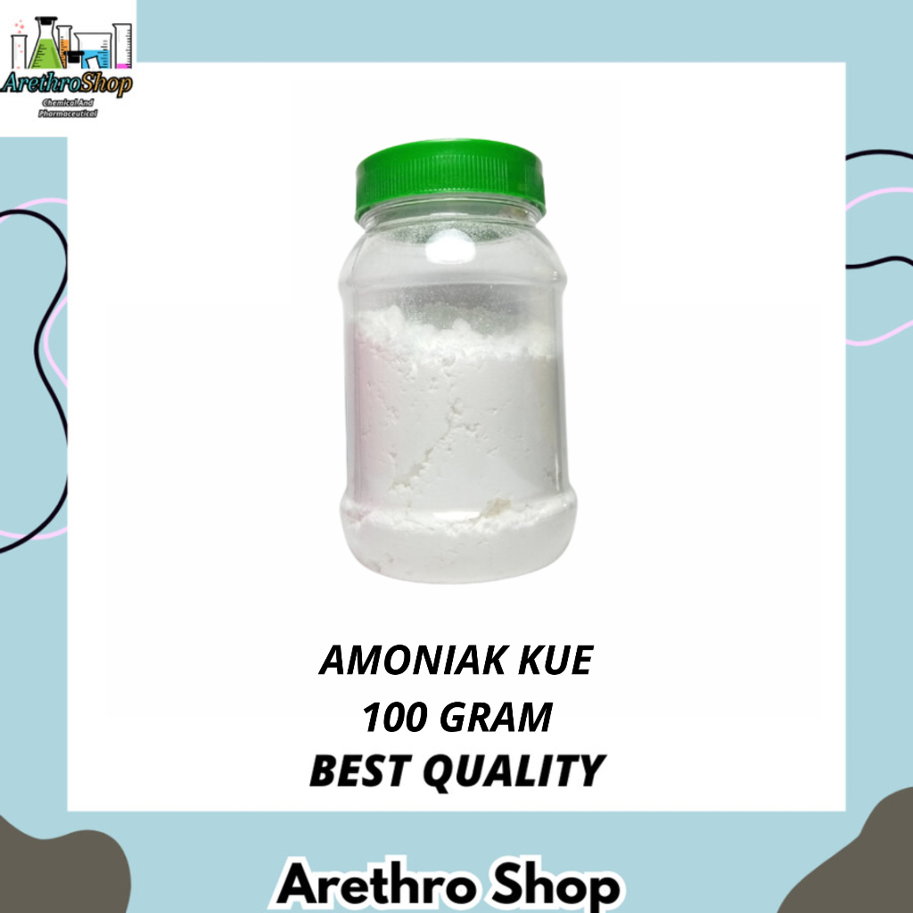 

AMONIAK KUE / AMMONIUM BICARBONATE 100 GRAM BEST SELLER