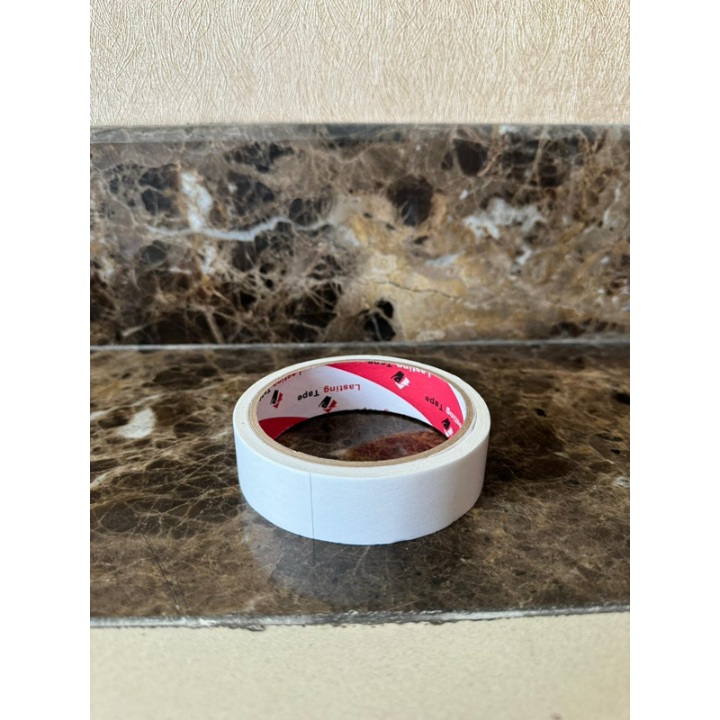 

DOUBLE TAPE ISOLASI DUA SISI LASTING 12 & 24mm x 8 Meter / Double Tape Isolasi Perekat Dua Sisis Lasting Medan Murah
