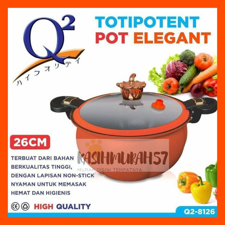 PRESTO Q2-8126 / PANCI PRESTO LABU 26CM Q2 8126 / TOTIPOTENT POT / PANCI PRESTO VIRAL / NON STICK PR
