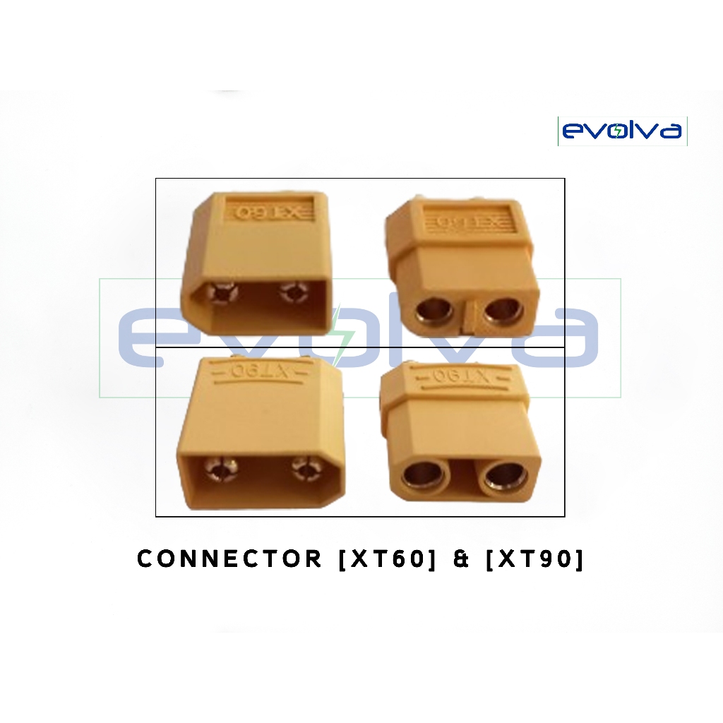 EVOLVA - CONNECTOR XT60 & XT90