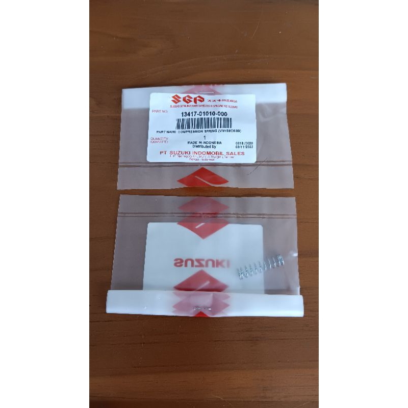 Compression Spring, per choke karburator Satria FU 150, Smash, Titan, Shogun 125 FD, FL. ORIGINAL SG