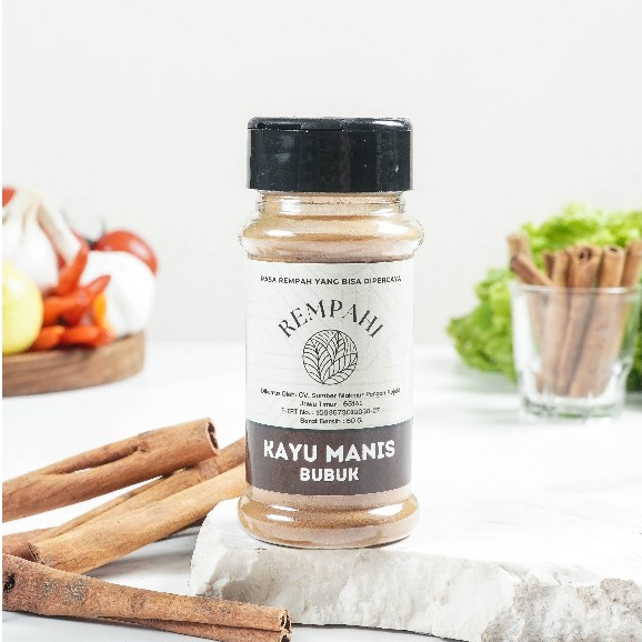 

REMPAHI Cinnamon Powder / Kayu Manis Bubuk 60gr