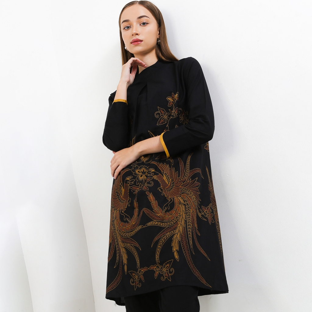 Rianty Batik Premium Wanita Tunik Nazira Naziron