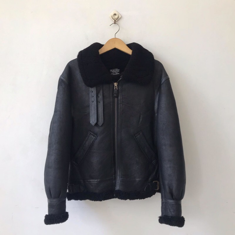 AVIREX USA Type B-3 Flight Leather Jacket