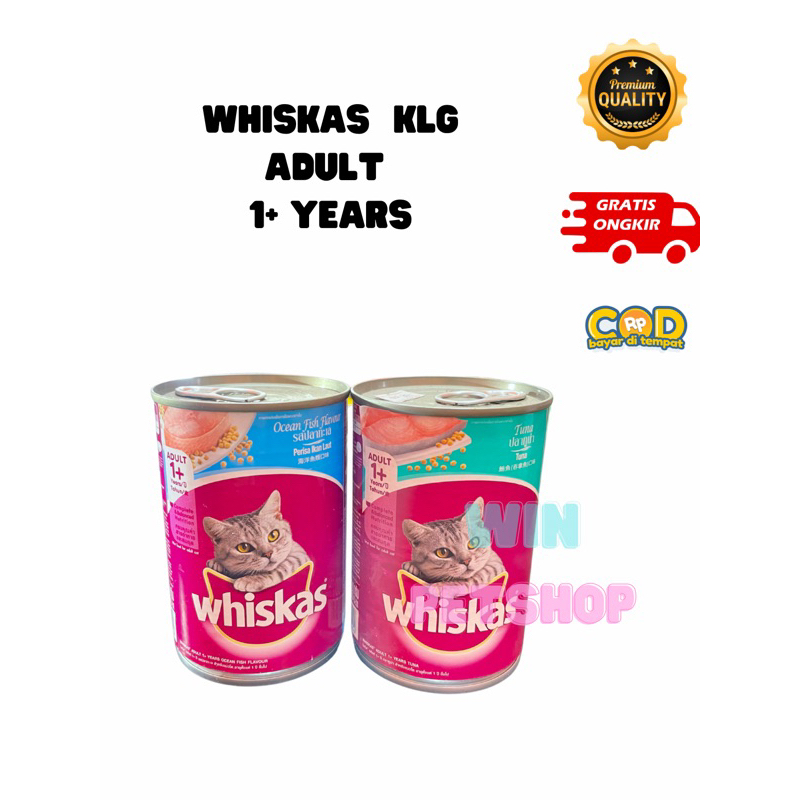 whiskas kaleng adult