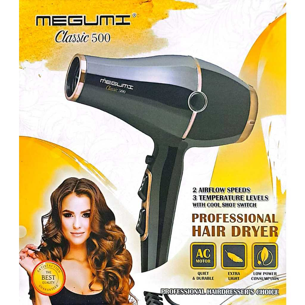 Hair Dryer Megumi Classic 500