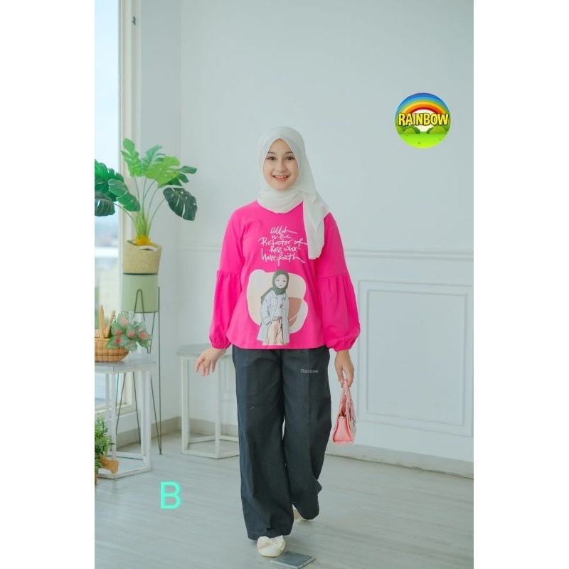 SET SUIT AZURA/Setelan Anak Cewek/Setelan Kulot