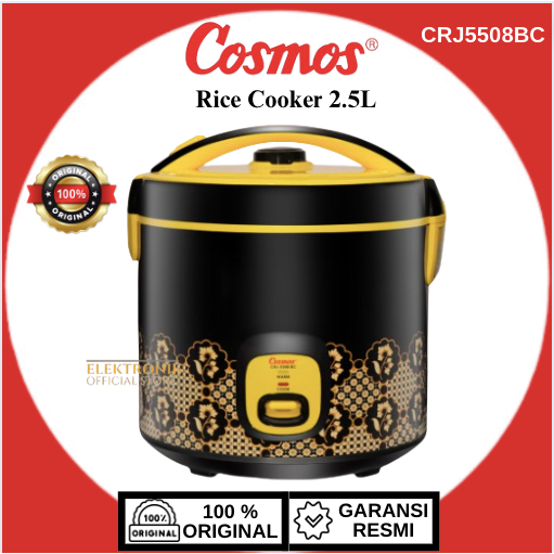 COSMOS RICE COOKER NON STICK CRJ5508BC 2.5L/CRJ-5508BC/CRJ-5508-BC/CRJ 5508BC/CRJ 5508 BC/CRJ-5508-B