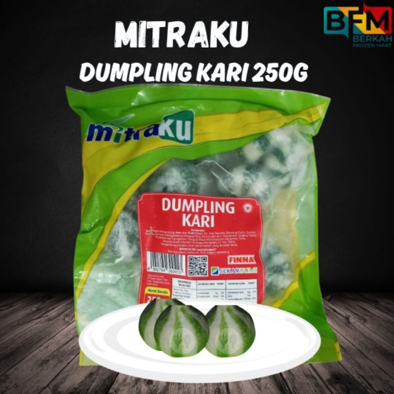 

Mitraku Dumpling Kari 250g