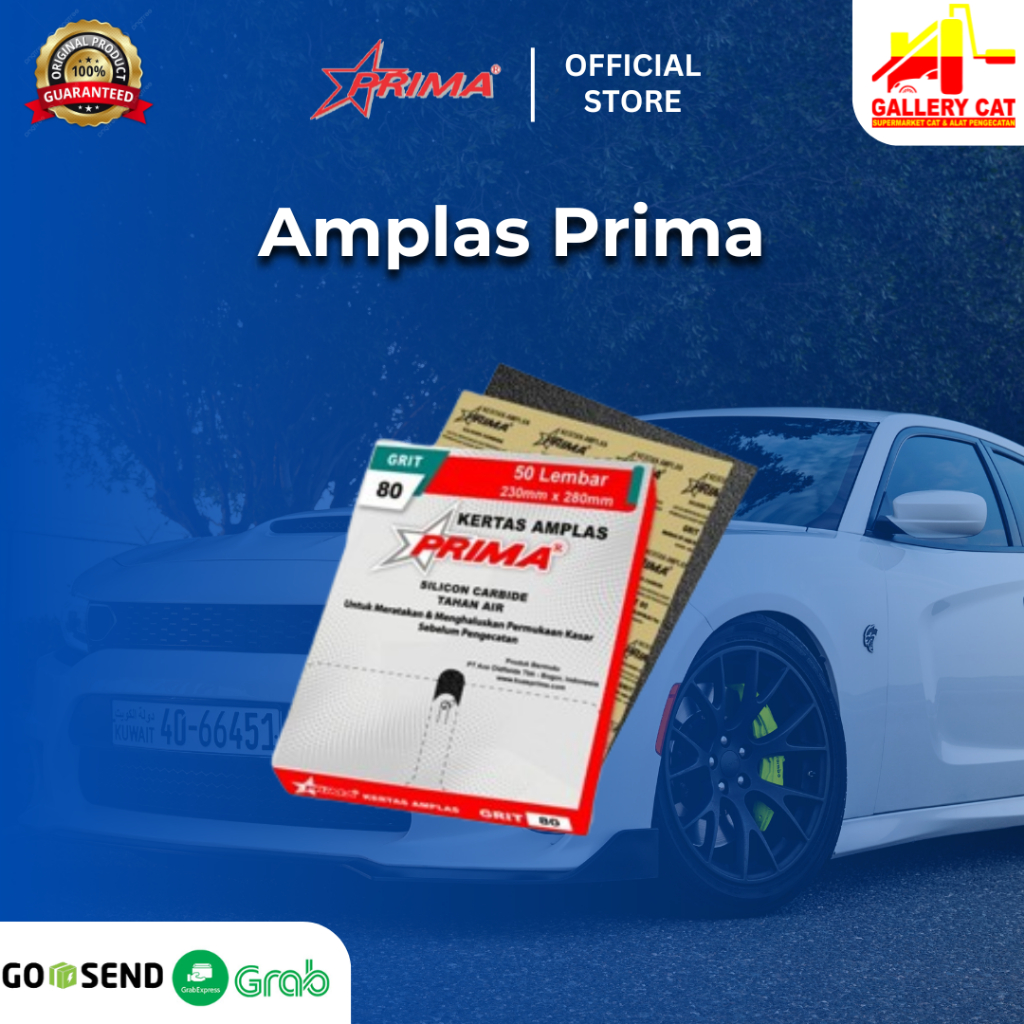 KERTAS AMPLAS/KERTAS GOSOK/AMPLAS PRIMA