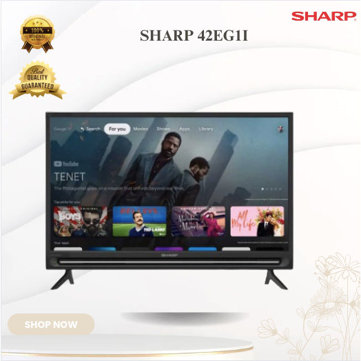 SHARP LED TV 42inch 42EG1I Full HD Google Android TV/42-EG1I/42 EG1I/42EG1I/Google Android TV/LED TV 42inch