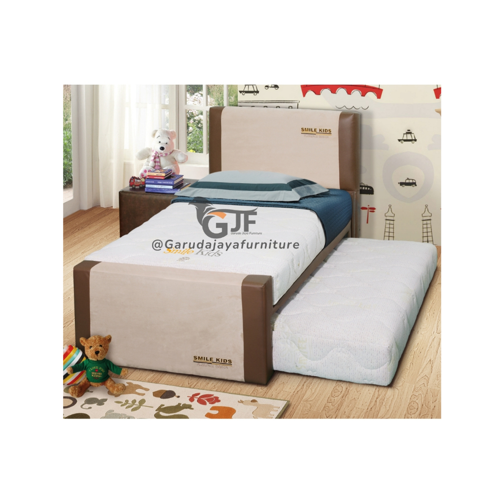 FLORENCE SPRING BED 2IN1 ANAK / KASUR TIDUR ANAK FLORENCE SMILE KIDS