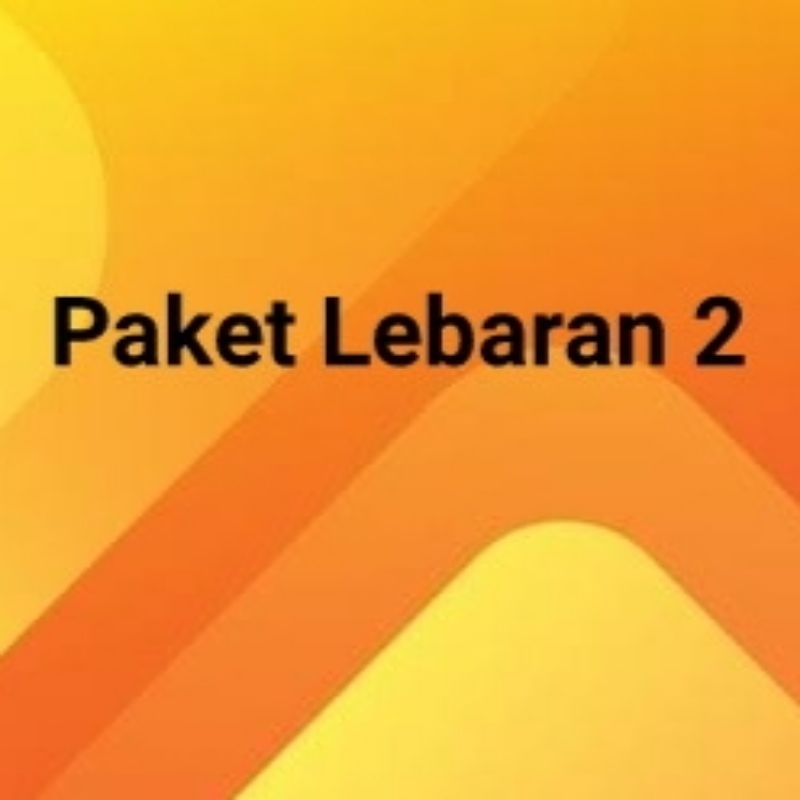 

Paket Lebaran 2