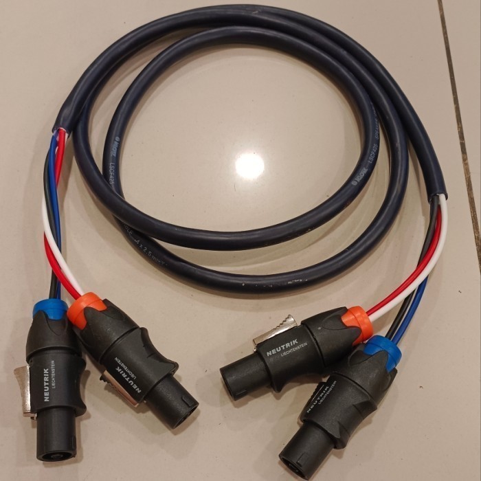 KABEL AUDIO SPEAKER ISI 4 KLOTZ 4X2,5 PLUS SPEAKON NEUTRIK 10M