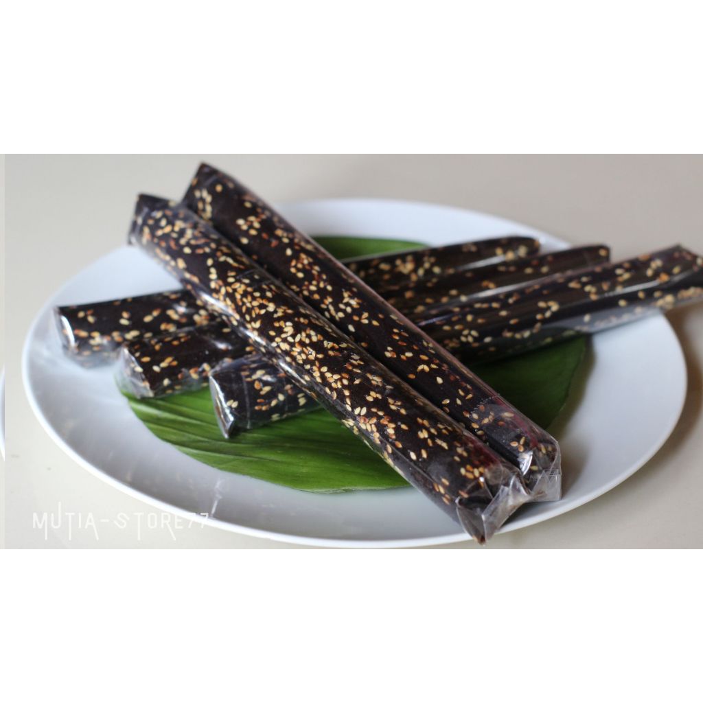 

Terlarisss.. Dodol Wijen Ketan Hitam Asli Kocek Kemasan -/+ 125gr