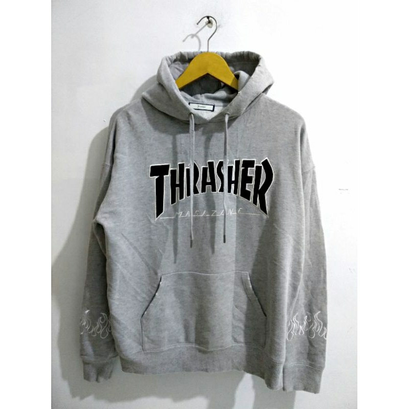 Hoodie "Thrasher x Jouetie" Destroyed