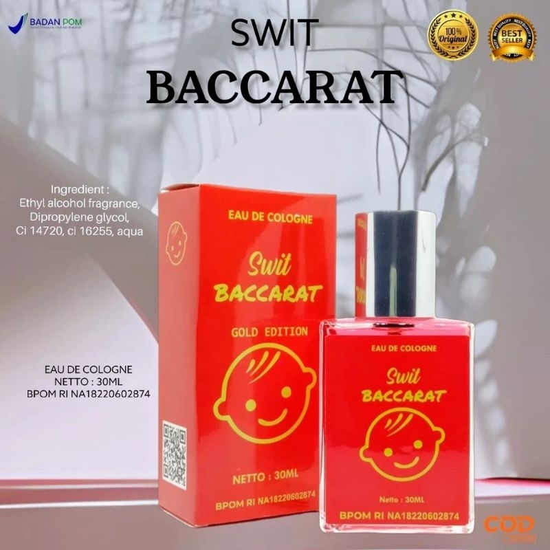 Parfum Switsbaby baccarat 30ML Parfum Wanita Parfum Bayi Parfum baby Parfum Switsbaby 30ml