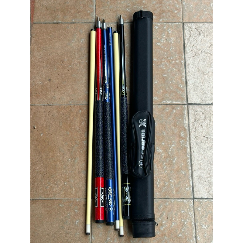 PROMO TERBARU STIK BILLIARD SCORPION X2 / STIK BILLIAR SCORPION X2 SEMI CARBON