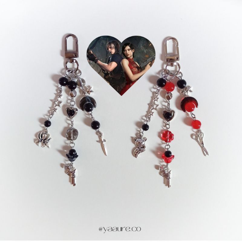 [Yaaure.co] Resident Evil Inspired Keychain | Phone Charm | Bookmark 


