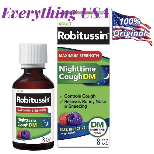 Robitussin Adult Maximum Strength Cough Chest Congestion DM - NIGHT TIME