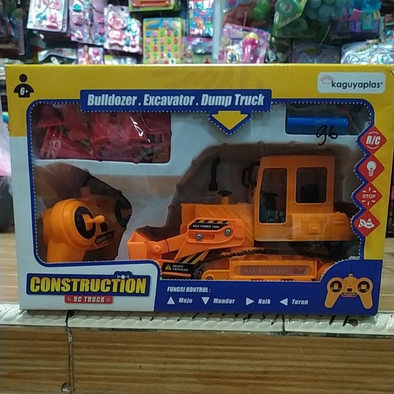 mainan anak rc buldozer kgp7060