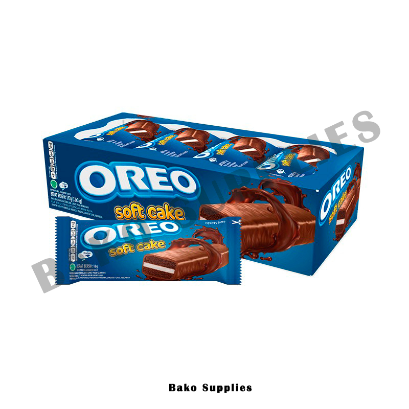 

OREO SOFT CAKE 1 BOX ISI 12 PCS | BISKUIT BOLU COKLAT OREO