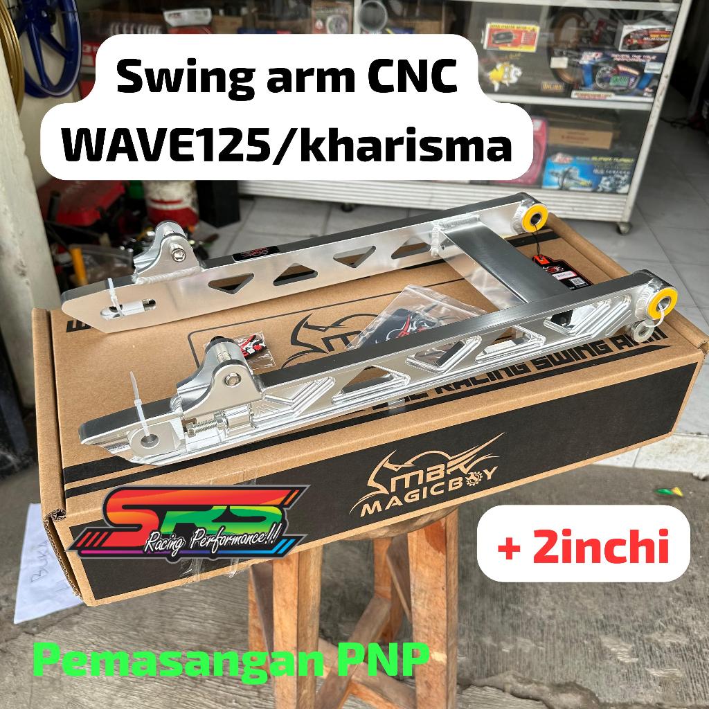 Swing Arm Sapit Udang CNC panjang LONG WAVE KARISMA Jupiter fizr Magic Boy Malaysia