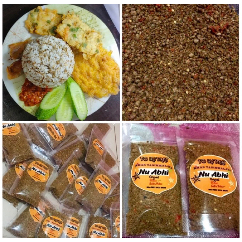 

PROMO Tutug Oncom instan nu Abhi 100 grm mix rasa 3 Pcs