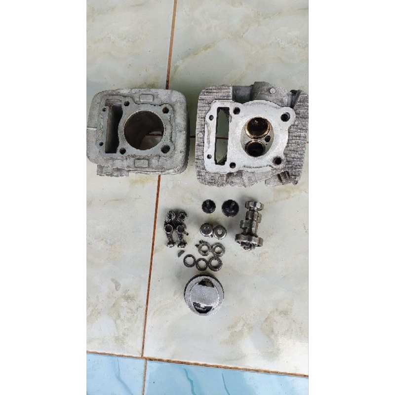 BLOK &, HEAD KLX 150 BRT,  ISIAN FULL BRT