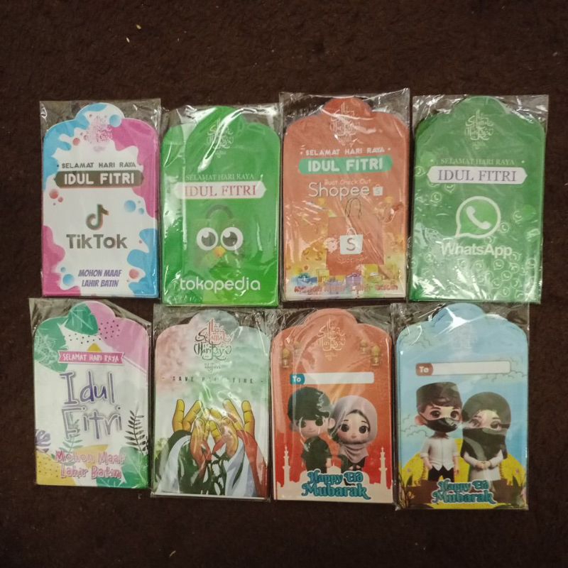 

Amplop Lebaran Unik Terbaru dan Termurah ukuran sedang isi 10