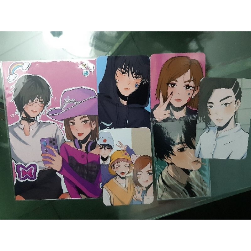 6baji jujutsu kaisen & tokyo revengers photocard
