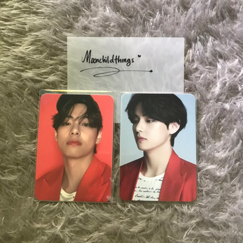 [READY] OFFICIAL PC DICON BTS V TAEHYUNG + KEYRING ACRYLIC DICON BTS V TAEHYUNG