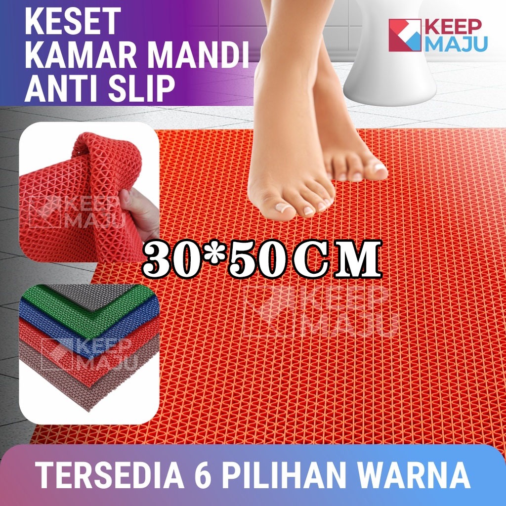 Keset Anti Slip / Alas Lantai / Keset Lantai Kamar Mandi / Keset Kaki Anti Slip / Keset Kamar Mandi