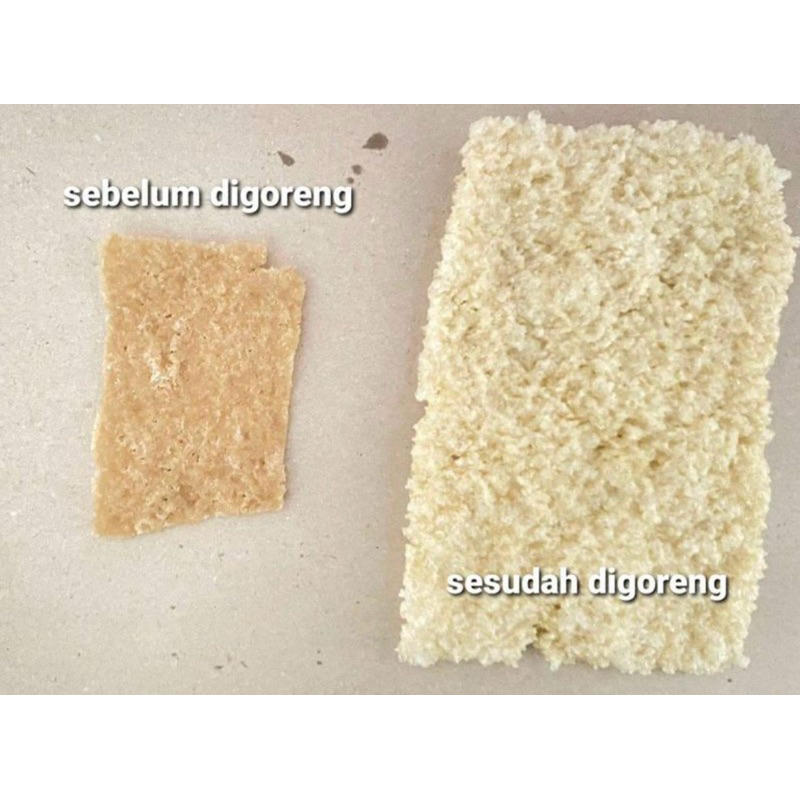 

kerupuk Gendar / lempeng puli mentah berkualitas