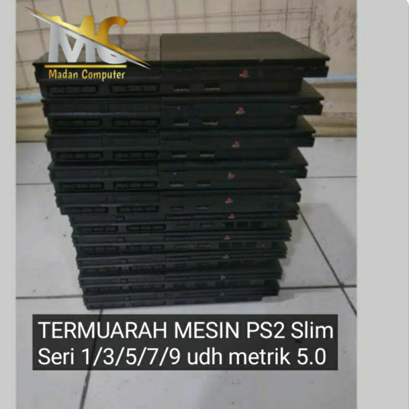 MESIN PS2 SLIM TERMUARAH Bergaransi Seri 5/7/9