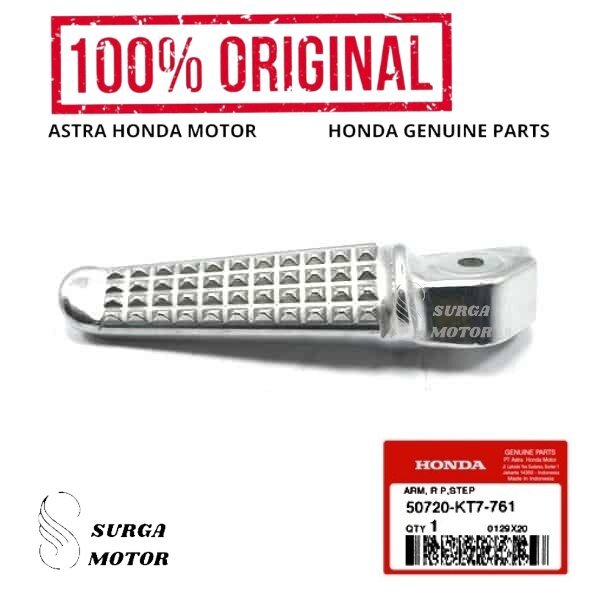 Footstep Foot Step Pijakan Kaki Belakang Kanan Arm R P Step Back Right Honda CB150R New CB 150 R LED