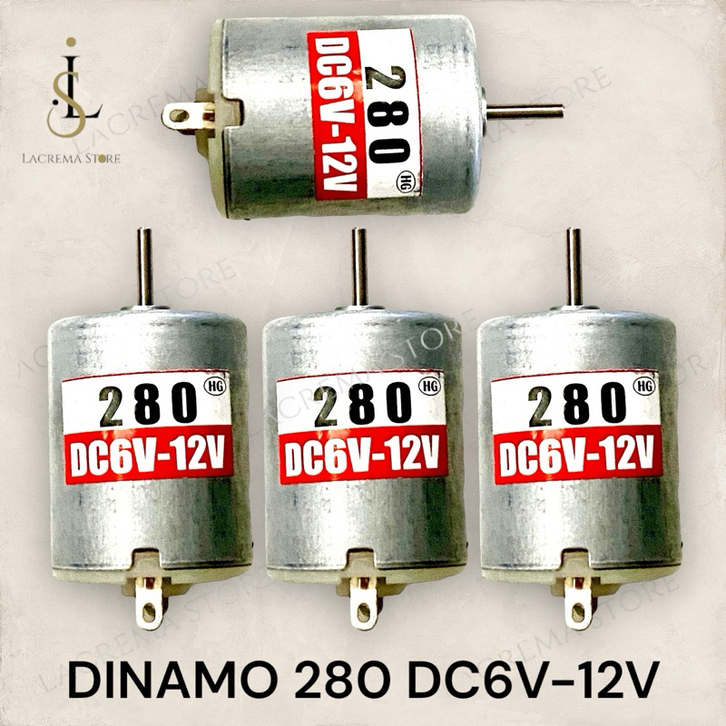 DINAMO DC 12V MOTOR TAMIYA TIPE 280  DC 12VOLT