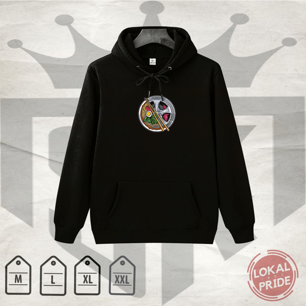 Sweater Jacket Hoodie Velg Food