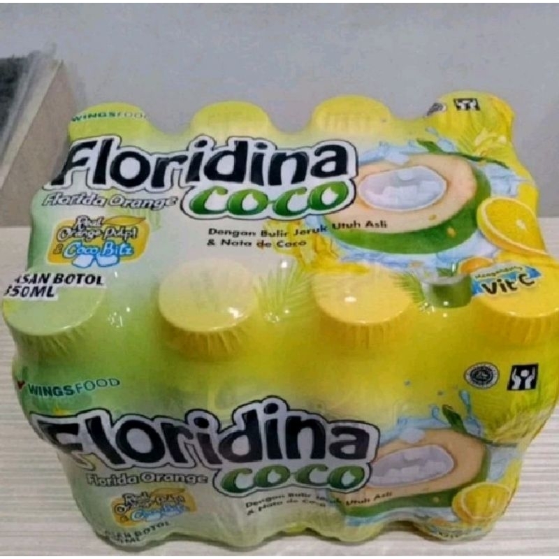 

FLORIDINA COCO MINUMAN SIAP MINUM ( 1 PACK ISI 12 BOTOL )