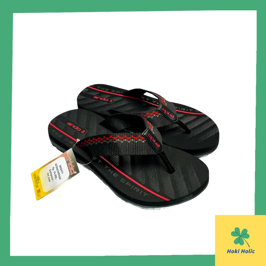 Sandal Jepit Ando Pria Sandal Jepit Spons Ando - Ando Mighty