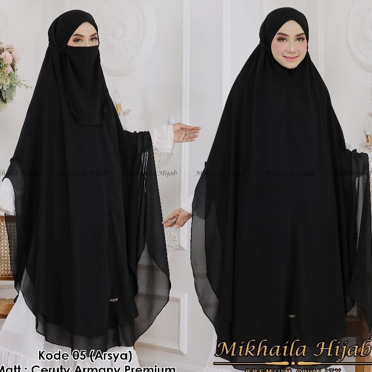 Penawaran Terbaik  Hijab ceruty jumbo  Kimar jumbo Hamidah Non pet  hijab syari Non Pet  ceruty babydoll  kerudung syari