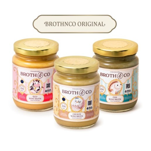 

Broth & Co Kaldu Ayam | Sapi | Ikan 210ml [KHUSUS GOJEK AREA KUTA SELATAN BALI]