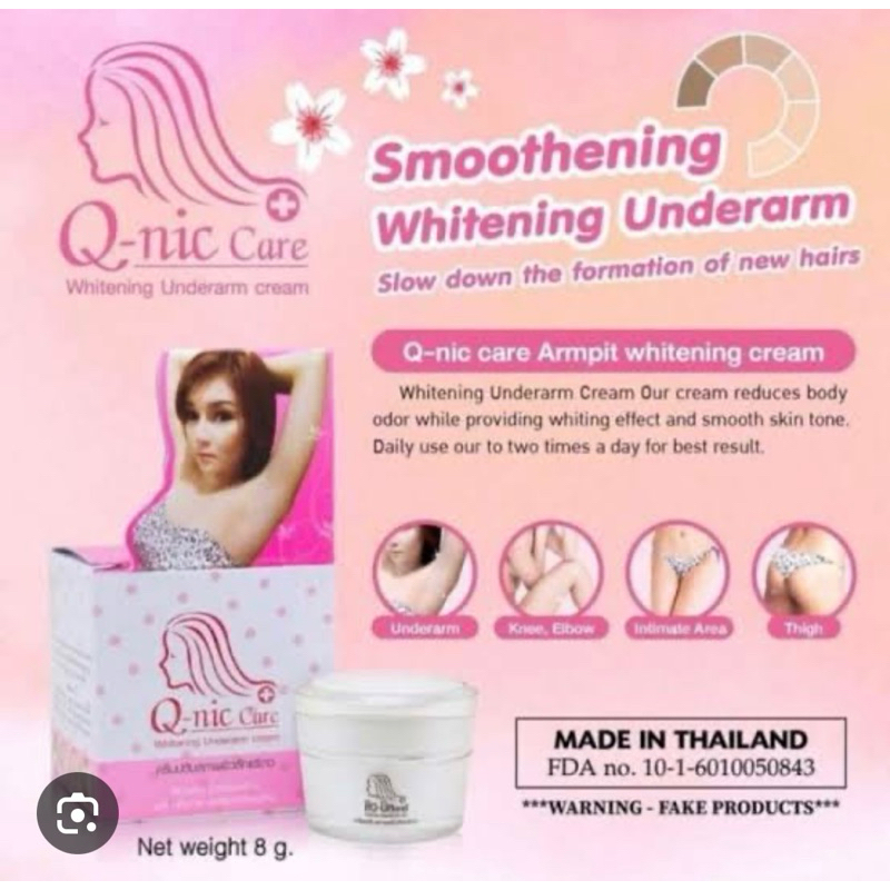 Qnic pemutih ketiak best seller thailand produk