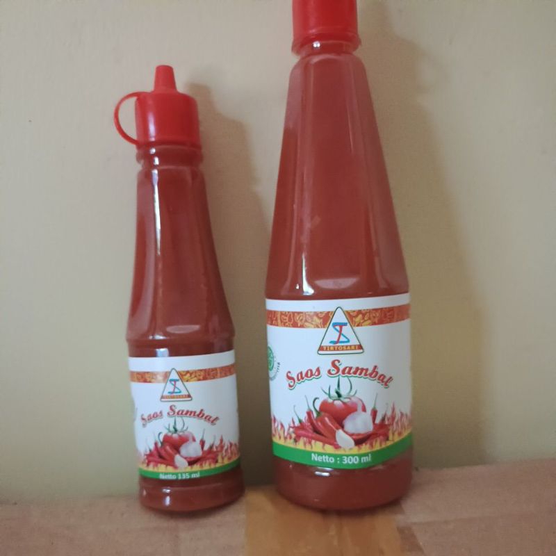 

Saos sambal 300ml & Saos sambal 135ml