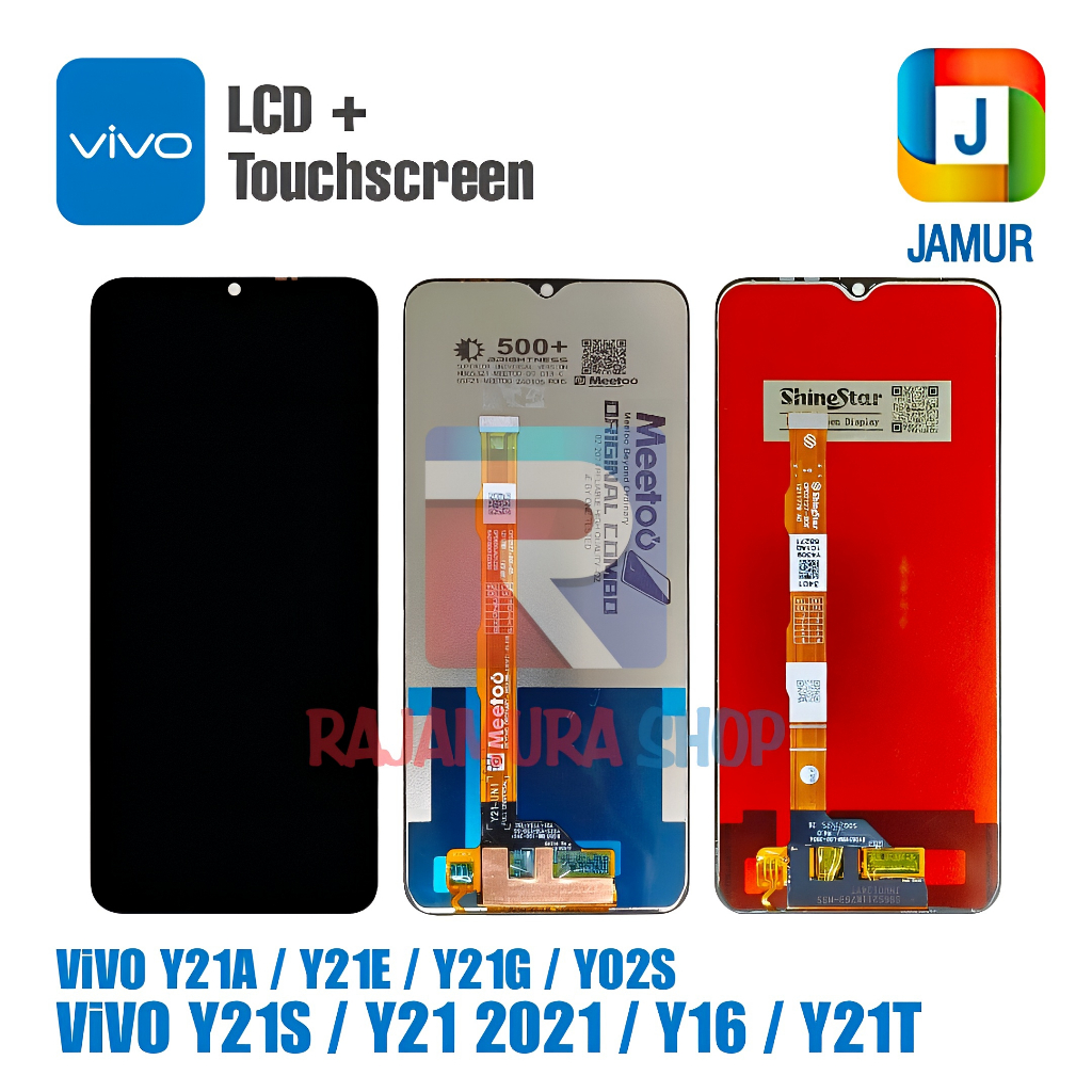 LCD VIVO Y21S LCD VIVO Y21 2021 LCD VIVO Y16 Y21T Y21A LCD VIVO Y21E Y21G Y02S